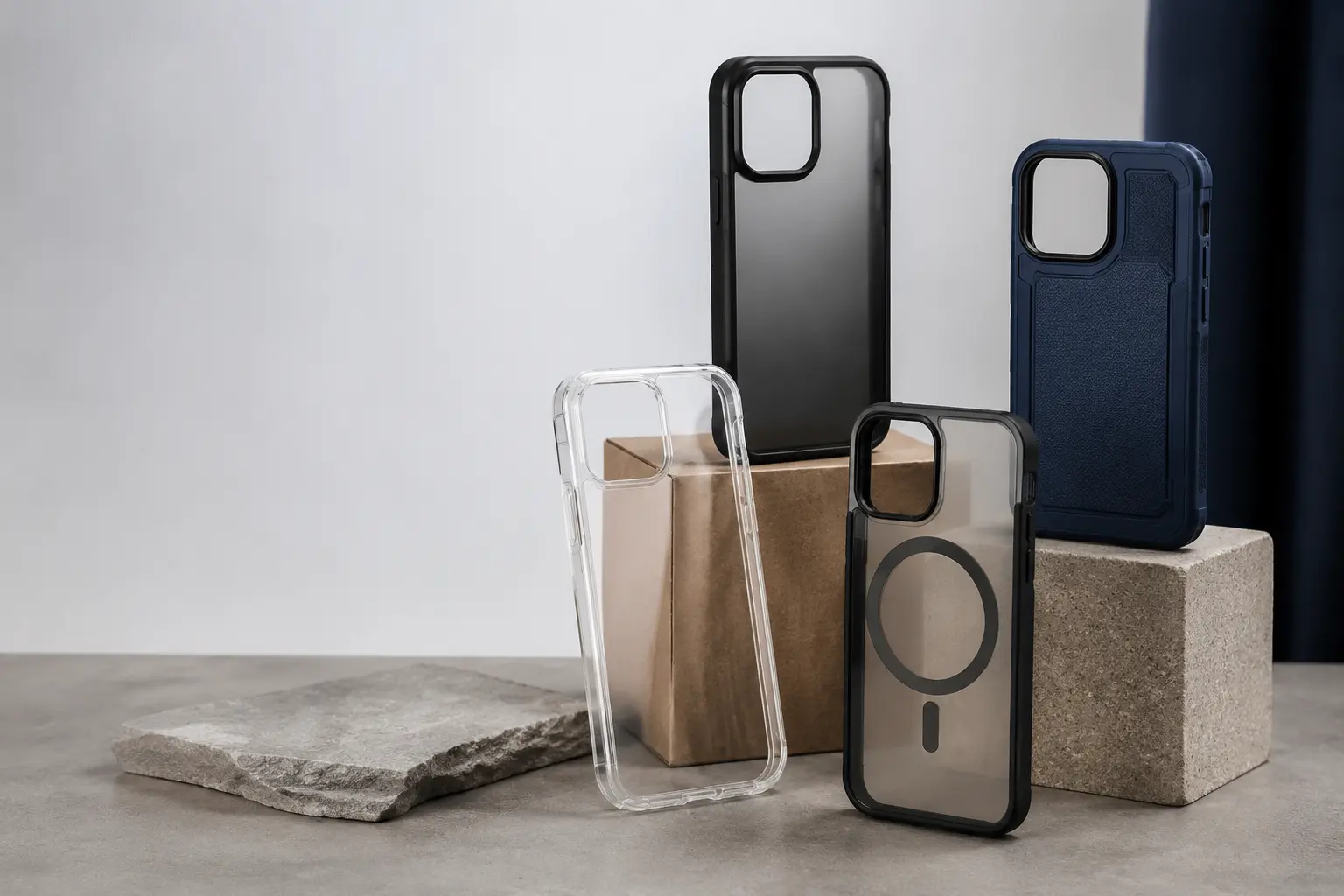 Four affordable clear, hybrid and magnetic phone cases